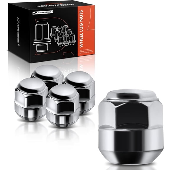 A-Premium M14-1.5 Wheel Lug Nuts Compatible with Honda Odyssey Passport Pilot Ridgeline & Acura MDX RLX TL ZDX, Front or Rear, 5-PC Set, Lug Nut For, 611-3271, 90304TK4A01