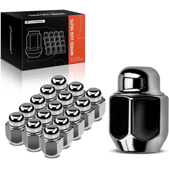 A-Premium M14-1.50 Wheel Lug Nuts Compatible with Honda Civic 2017-2021 Odyssey 2007-2010 Pilot Ridgeline Acura MDX RL Front and Rear 20-PC Set