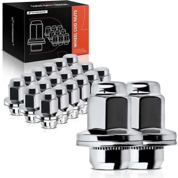 A-Premium M14-1.50 Wheel Lug Nuts Compatible with Toyota Tundra 2007-2021 Sequoia 2008-2021 Land Cruiser Lexus LX470 LX570 Front and Rear 20-PC Set