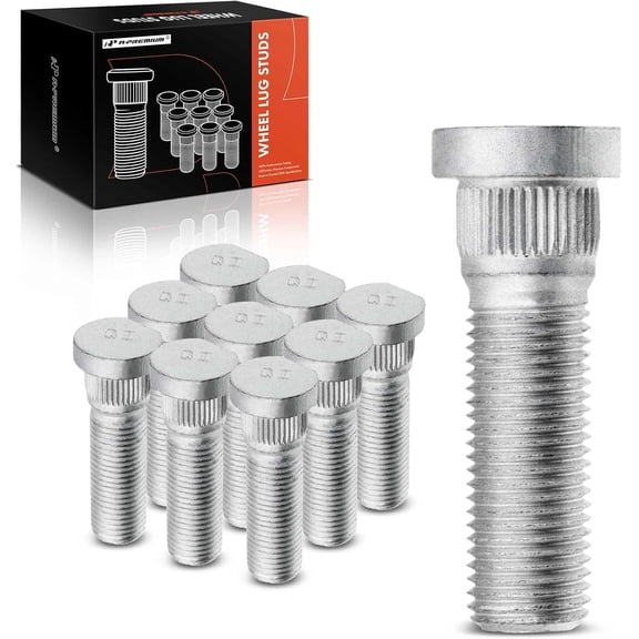 A-Premium M14-1.50 Wheel Studs Compatible with Dodge Challenger 2008-2021 Charger 2006-2021 Magnum 2005-2008 Chrysler 300 Front or Rear Side 10-PC Set