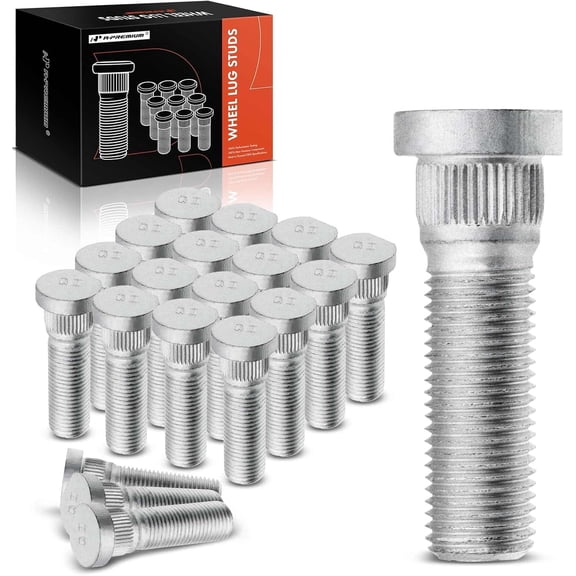 A-Premium M14-1.50 Wheel Studs Compatible with Dodge Challenger 2008-2021 Charger 2006-2021 Magnum 2005-2008 Chrysler 300 Front and Rear Side 20-PC Set