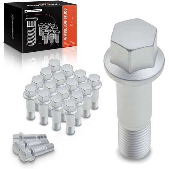 A-Premium M14-1.50 Wheel Studs Compatible with Mercedes-Benz E63 AMG R320 R350 R500 R550 R63 AMG S320 S400 S400L S420 S430 Front and Rear Side 20-PC Set