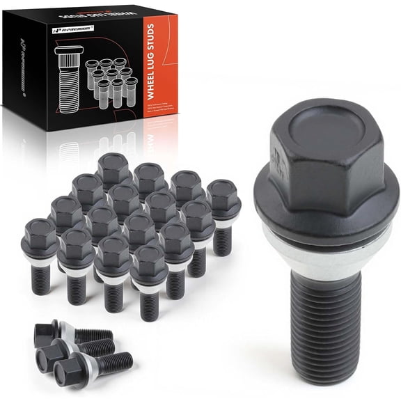 A-Premium M14-1.50 Wheel Studs Compatible with BMW E53 Series X5 2002 2003 2004 2005 2006 Front and Rear Side 20-PC Set