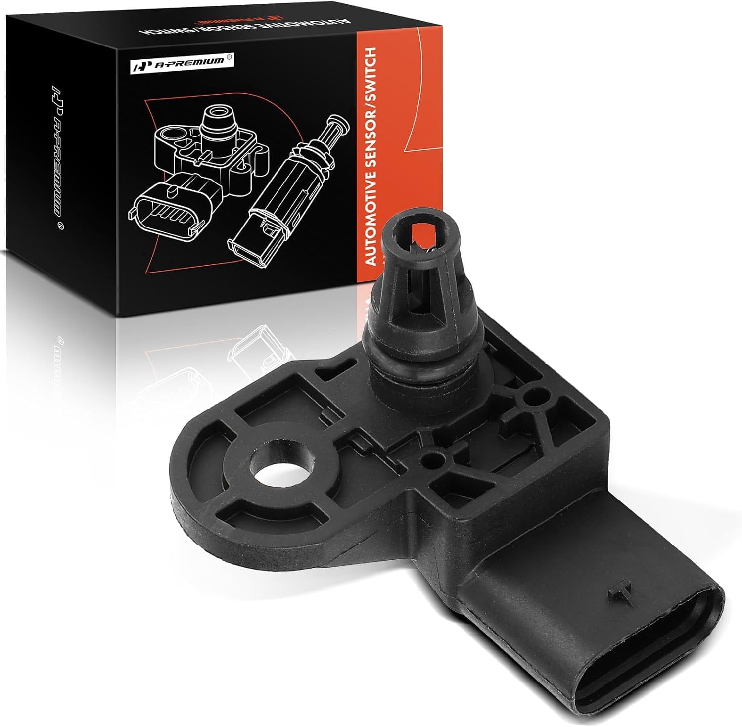 A-Premium Manifold Absolute Pressure MAP Sensor Compatible with Mini Cooper/Cooper Countryman 2011-2014 Cooper Paceman 2013-2014 1.5L 1.6L 2.0L