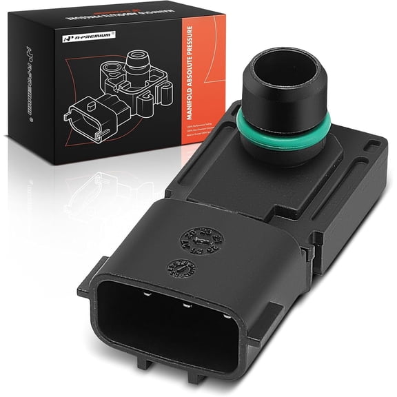 A-Premium Manifold Pressure (MAP) Sensor [3 Pins] Compatible with Nissan Rogue Select 2014, Versa 2017-2019, Murano, TITAN, Armada, Juke, NV200, Xterra, Cube, NV1500, NV2500, NV3500 & Infiniti QX60