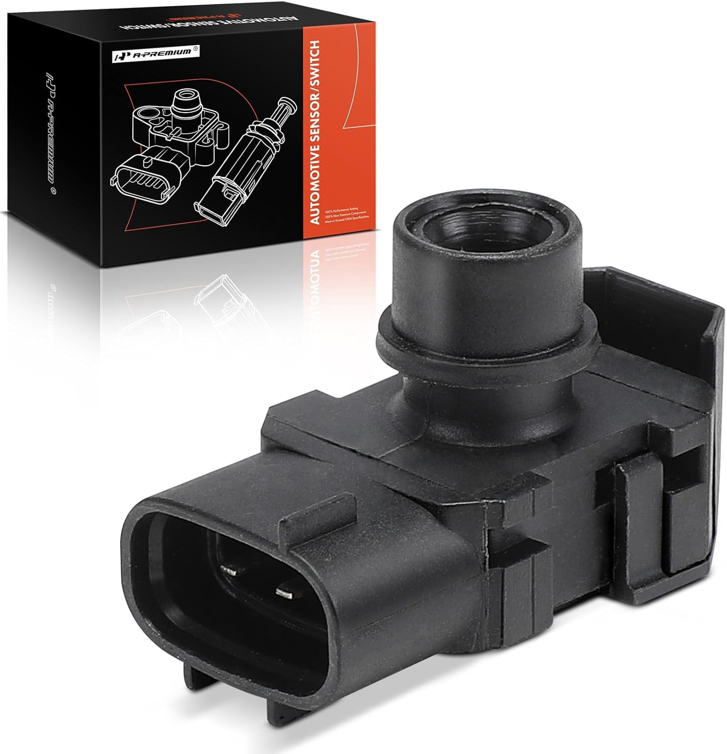 A-Premium Manifold Pressure (MAP) Sensor [3 Pins] Compatible with Toyota Camry 2007-2011, Prius 2010, Highlander 2006-2010 & Lexus RX400h 2006-2008, RX450h 2010, GS450h 2007-2011, LS600h 2008-2010