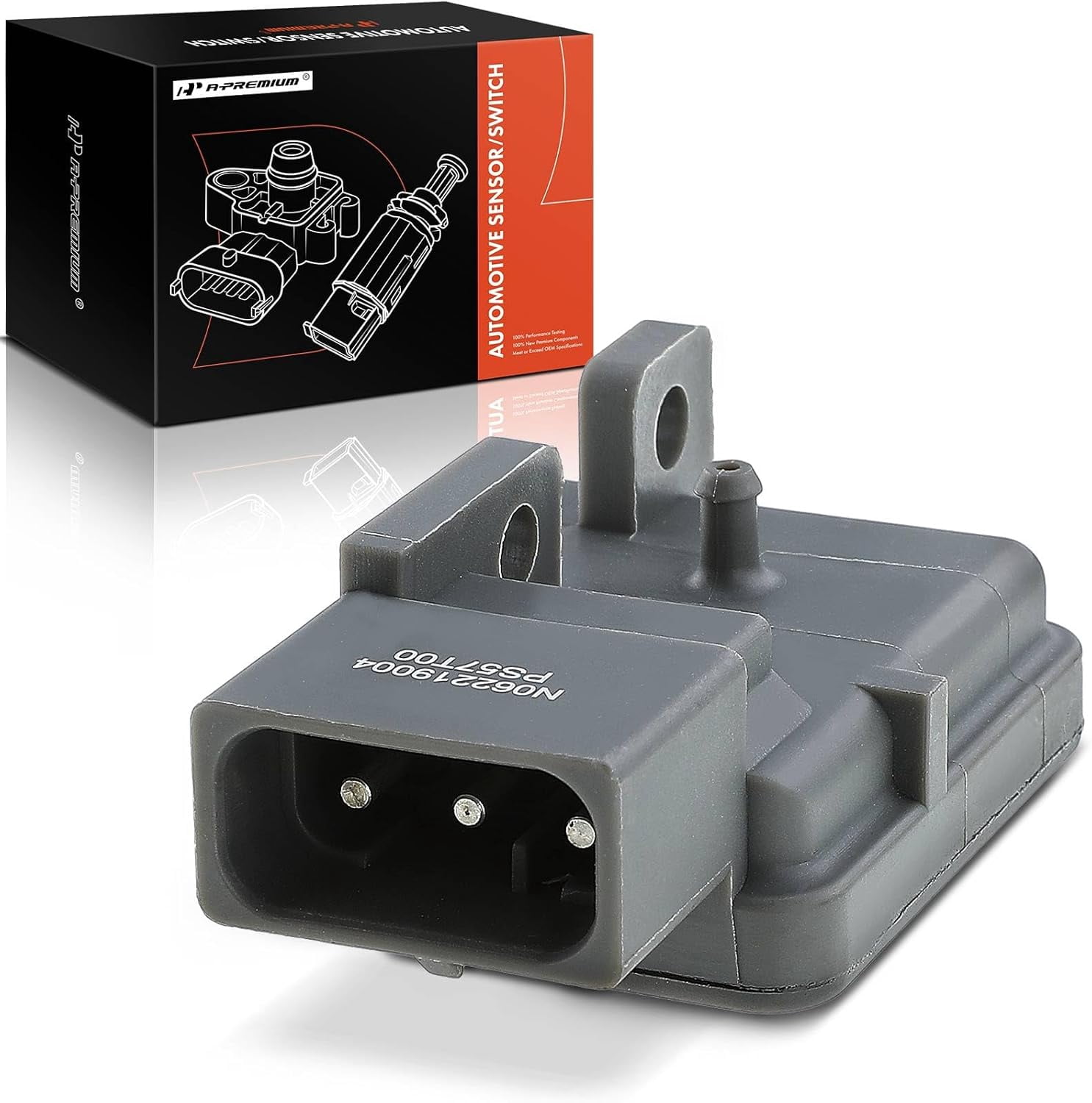 A-Premium Manifold Pressure MAP Sensor Compatible with 92-96 Jeep Dodge Models - Grand Cherokee Wagoneer Dodge Ram 1500 2500 3500 4000 Ramcharger Viper Dakota B150 B250 D150-2.5L 3.9L 5.2L 5.9L 8.0L