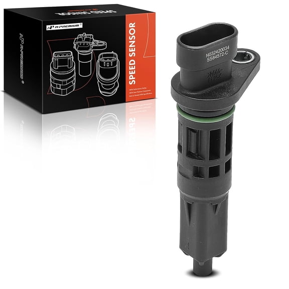 A-Premium Speed Sensor Compatible with Chevrolet Spark 2013 2014 2015, On Transmission, Manual Transmission