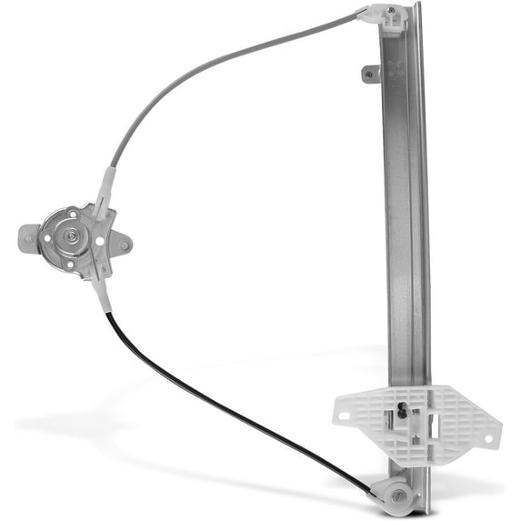 A-Premium Manual Window Regulator Compatible with Hyundai Accent 2000 2001 2002 2003 2004 2005, Hatchback, Front Right Passenger Side, Replace# 8240225200