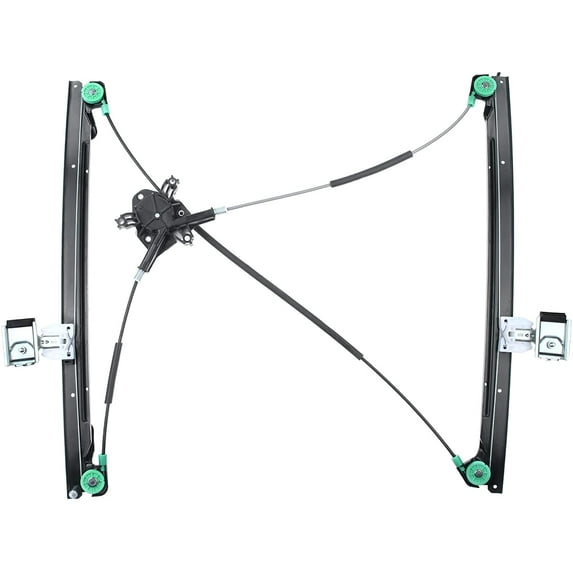 A-Premium Manual Window Regulator Compatible with Chrysler Town & Country Dodge Caravan Grand Caravan 2004-2007 Front Driver Side