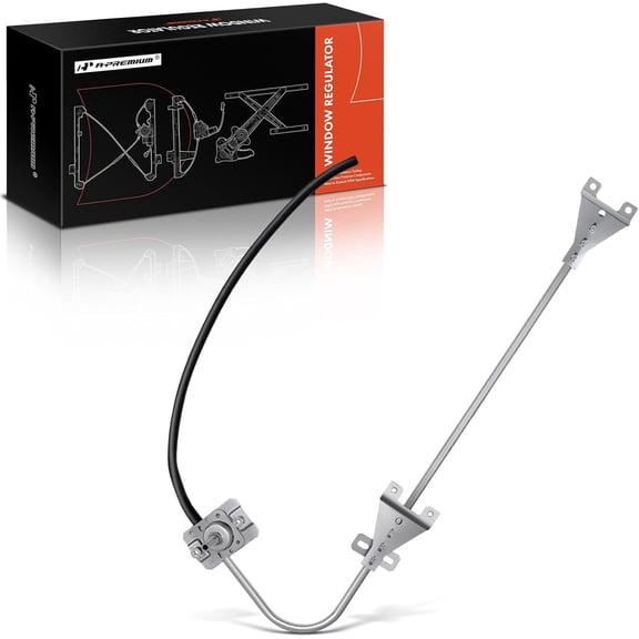 A-Premium Manual Window Regulator Compatible with Peterbilt 348 349 357 359 362 Front Left Driver Side