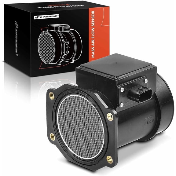 A-Premium Mass Air Flow Sensor Meter [3-Pins] Compatible with Infiniti I30 1996-2001, J30 1996-1997, Q45 1997-2001, Nissan Maxima 1995-1999, 3.0L or 4.1L, Replace# 2268031U00, 7410035