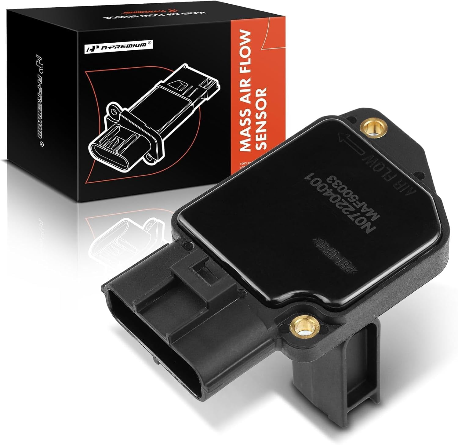 A-Premium Mass Air Flow Sensor Meter [4-Pins] Compatible with Ford Expedition 2003-2004 & Lincoln Navigator 2003-2004, 4.6L 5.4L, Replace# MAS0167, 3L7Z12B579AA