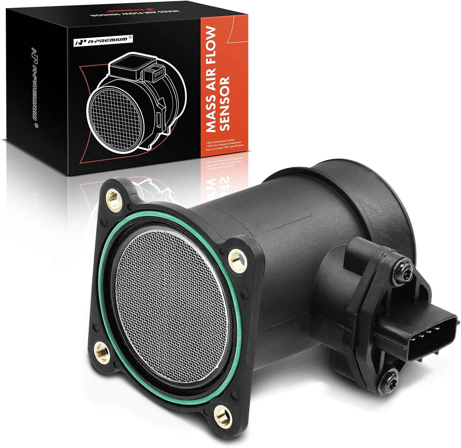 Mass Air Flow Sensor MAF For Nissan Frontier, Pathfinder, Infiniti QX4 – Replaces 22680-5J000 AFH70-16 2 thumbnail image