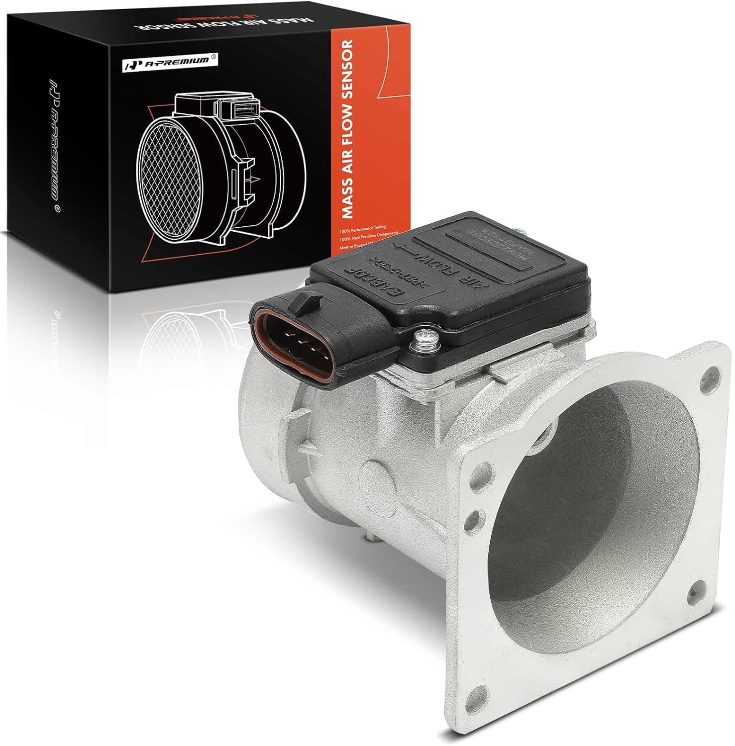 AOTPAT Mass Air Flow Sensor MAF Meter 4-Pin Compatible With Ford, Mazda 3.8L 4.0L 5.0L V6 V8 Engines (OE# F57Z12B579DBRM)