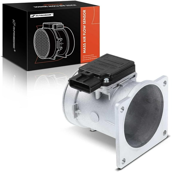 A-Premium Mass Air Flow Sensor Meter Assembly W/ 4Pins [fits 6,8Cyl 3.8L 4.0L 5.0L] Compatible with Ford Aerostar, Mustang 1996-2000, Ranger 1995-2000 & Mazda B4000 1995-2000, Mountaineer 1997-1998