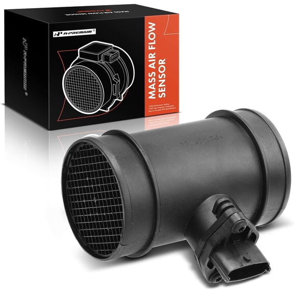 A-Premium Mass Air Flow Sensor Meter Assembly - [W/ 5Pins] - fits DOHC, 6Cyl 3.0L - Compatible with Cadillac Catera 1999-2001 & Saturn L300 2001-2003, LS2 LW2 2000, LW300 2001-2003