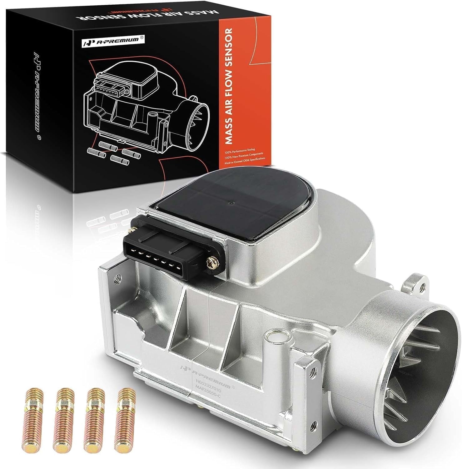 A-Premium Mass Air Flow Sensor Meter MAF 22250-35050 [7 Pins] Compatible with Toyota 4Runner 1990-1995 & Pickup 1989-1995 - fits 4Cyl 2.4L（22REC）