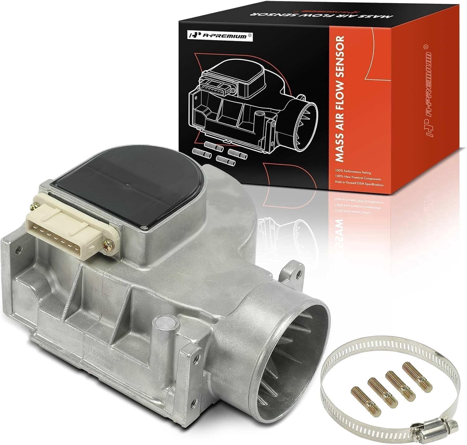 A-Premium Mass Air Flow Sensor Meter MAF 22250-65010 [7 Pins] Compatible with Toyota 4Runner Pickup 1988-1995 V6 3.0L