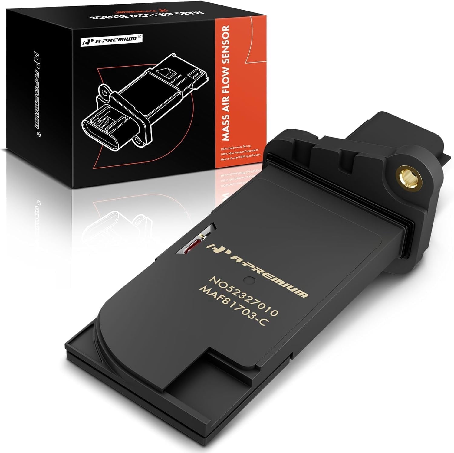A-Premium Mass Air Flow Sensor Meter MAF Compatible with Nissan & Infiniti Cars - 16-20 - Altima, Maxima, Murano, Pathfinder, Sentra, Rogue Sport, Kicks, Versa Note, Juke, QX60, Replace# 226805RB0A