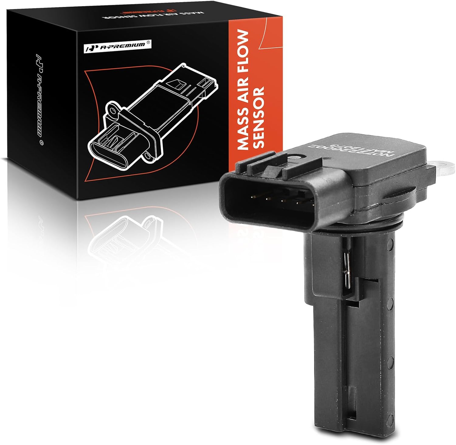 A-Premium Mass Air Flow Sensor Meter [5-Pins] Compatible with Chevrolet Prizm 2000-2002 Lexus GS430 2001-2005 SC430 2002-2010 Toyota Corolla 200 A-Premium Mass Air Flow Sensor Meter W⁄ 5Pins [8,6Cyl 5.0 3.0L