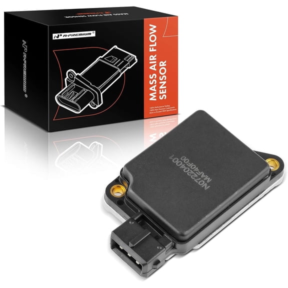 A-Premium Mass Air Flow Sensor Meter - [with 3Pins] - fits DOHC, 3Cyl 2.4L - Compatible with Nissan 240SX 1989 1990, Axxess 1990, Stanza 1990 1991 1992