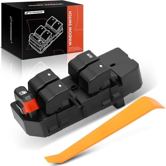 A-Premium Master Power Window Switch Compatible with Chevrolet Impala 2009-2013, Impala Limited 2014-2016 & Buick Lacrosse 2009-2009, Front Left Driver Side