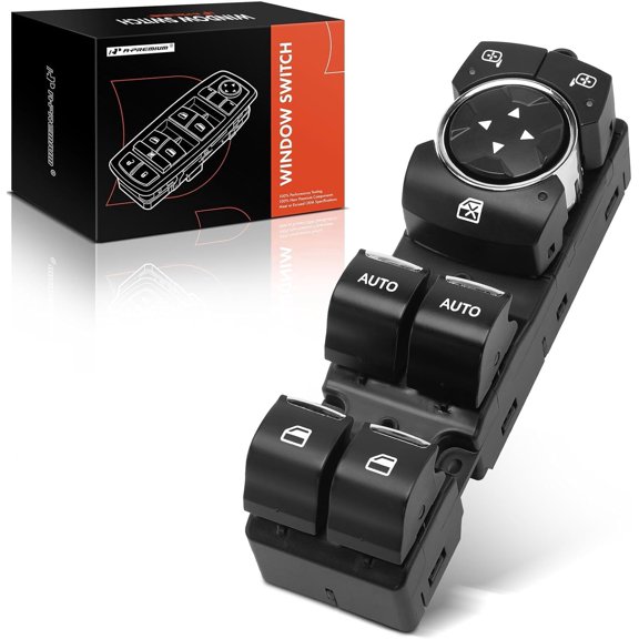 A-Premium Master Power Window Switch Compatible with Ford Explorer 2011-2015, Taurus 2013-2019, Police Interceptor Sedan 2013-2018, Police Interceptor Utility 2013-2015, Special Service Police Sedan