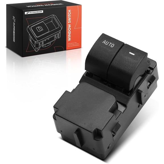 A-Premium Master Power Window Switch Compatible with Ford F-250 F-350 Super Duty 2009-2010, E-350 Super Duty/E-150/E-250 2009-2014, Ranger 2009-2011, Front Left Driver Side