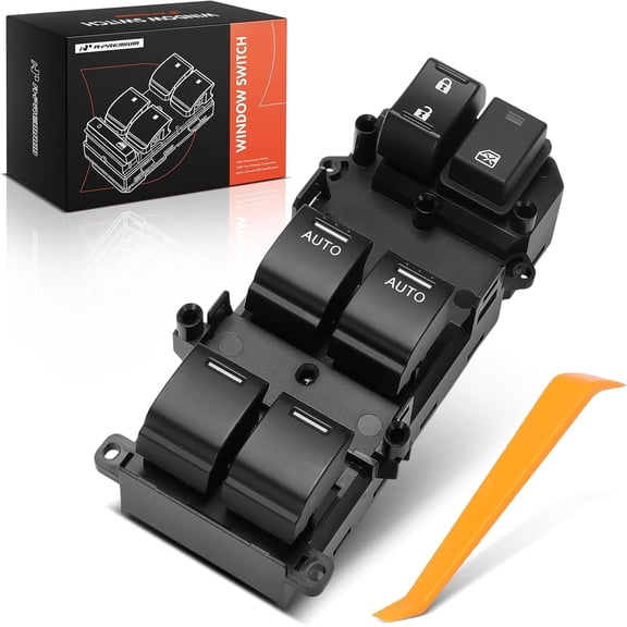A-Premium Master Power Window Switch Compatible with Acura TSX 2011 2012 2013 2014, Front Left Driver Side