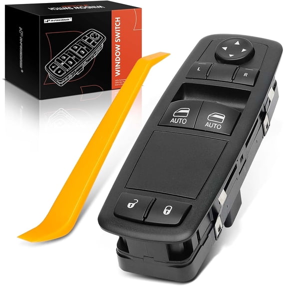 A-Premium Master Power Window Switch Compatible with Dodge Ram 1500 2500 3500 2009-2012 Front Driver Side