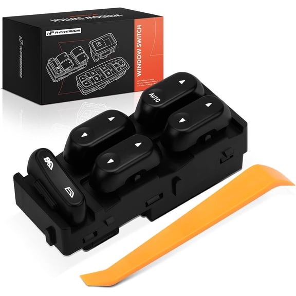 A-Premium Master Power Window Switch Compatible with Ford Taurus 2000-2007 & Mercury Sable 2000-2005, Front Left Driver Side