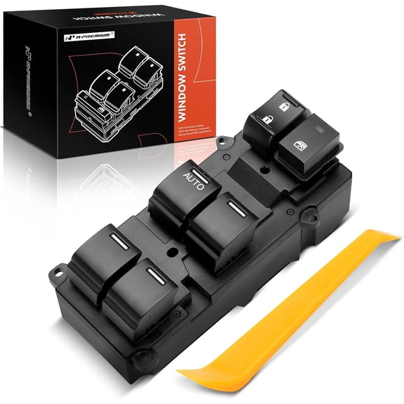 A-Premium Master Power Window Switch Compatible with Honda CR-V CRV EX-L CR-V EX 2014 2015 2016 Front Left Driver Side