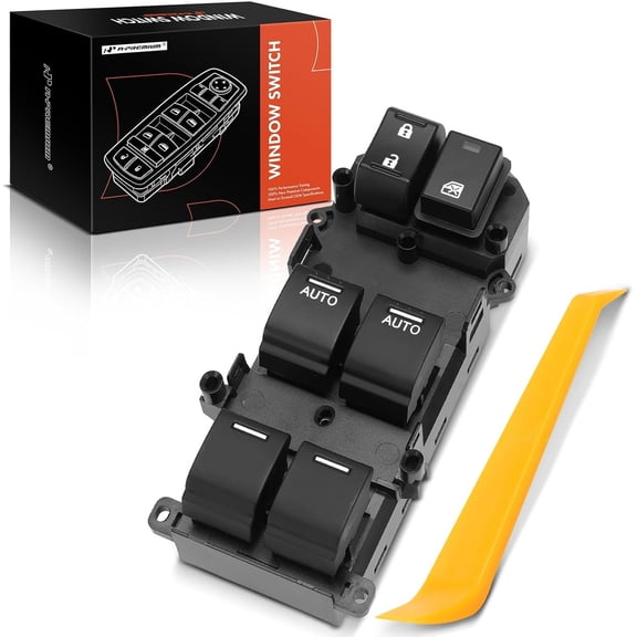 A-Premium Master Power Window Switch Compatible with Honda Odyssey 2014 2015 2016 2017, Front Left Driver Side