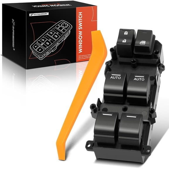 A-Premium Master Power Window Switch Compatible with Honda Pilot 2009 2010 2011, Replace# 35750SZAA11