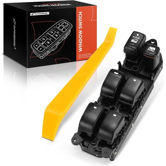 A-Premium Master Power Window Switch Compatible with Lexus ES300 2002-2003, ES330 2004-2006, Front Left Driver Side, Replace# 8404033030