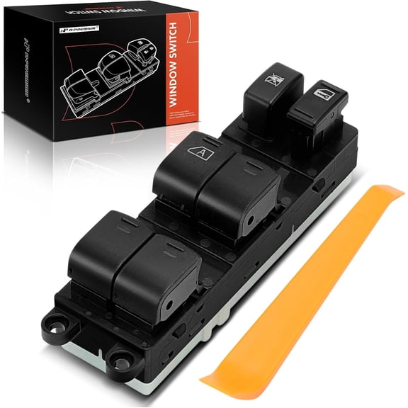 A-Premium Front Driver Side Master Power Window Switch Compatible with Nissan Sentra 2008 2009 2010, Replace# 25401-ZJ60A, 25401-ZE80A, 25401-ZT50A