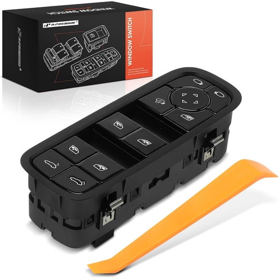 A-Premium Master Power Window Switch Compatible with Porsche Cayenne 2019-2023, Panamera 2018-2023, Front Left Driver Side