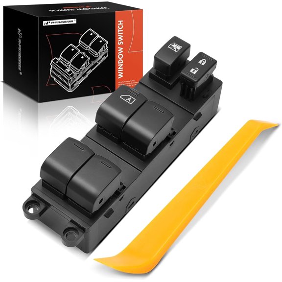 A-Premium Master Power Window Switch Compatible with Subaru Outback 2010-2012, Legacy 2010-2012, Front Left Driver Side