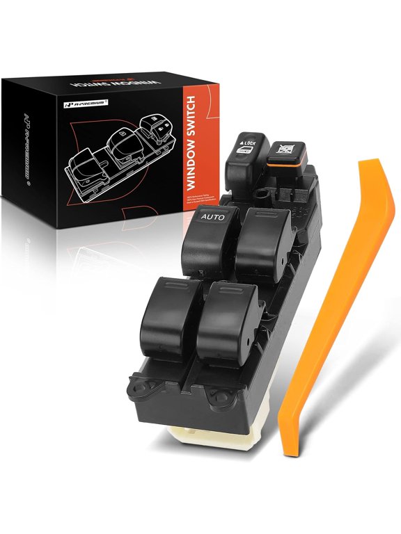 Master Power Window Switch Compatible with Toyota RAV4 2001 2002 2003 2004 2005, Front Left Driver Side, Replace# 8482042090