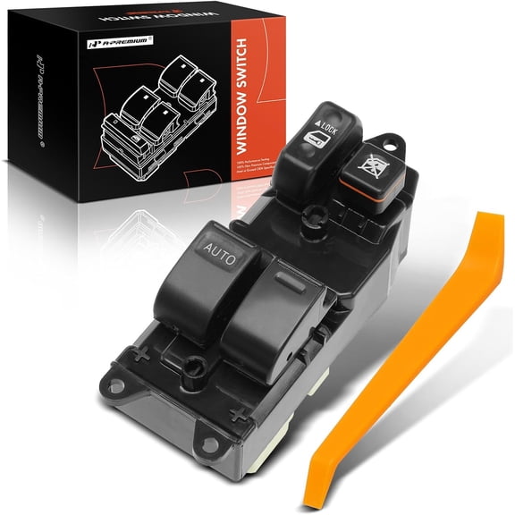 A-Premium Master Power Window Switch Compatible with Toyota Sienna 2001 2002 2003, Front Left Driver Side, Replace# 8482008020