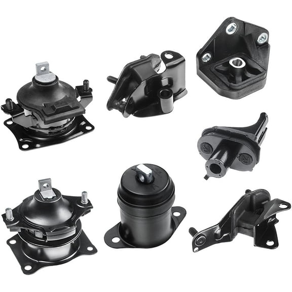 A-Premium Motor Transmission and Subframe Mount Compatible with Honda Accord 2003-2007 L4 2.4L Automatic Transmission 7-PC Set