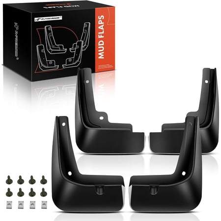 A-Premium Mud Flaps Mudguards Splash Guard Compatible with Hyundai Tucson 2021-2022 Sport Utility Front and Rear 4-PC Set