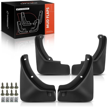A-Premium Mud Flaps Mudguards Splash Guards Compatible with Kia Seltos 2020-2022 Sport Utility Front and Rear 4-PC Set