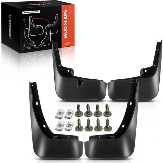 A-Premium Mud Flaps Splash Guards Compatible with Audi Q7 2016-2018 4-PC Set
