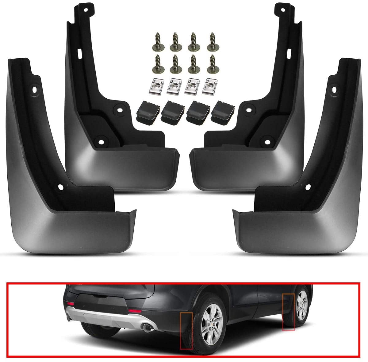 2020 chevy blazer mud flaps deals