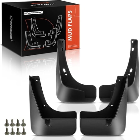 A-Premium Mud Flaps Splash Guards Compatible with Chevrolet Malibu 2012-2015 Malibu Limited 2016 Front and Rear 4-PC Set