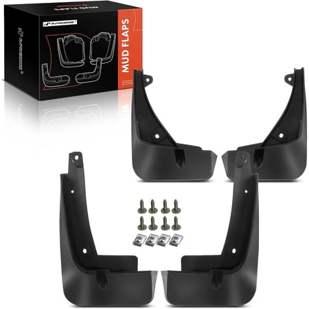 A-Premium Mud Flaps Splash Guards Compatible with Chevrolet Trax 2019 2020 Front and Rear 4-PC