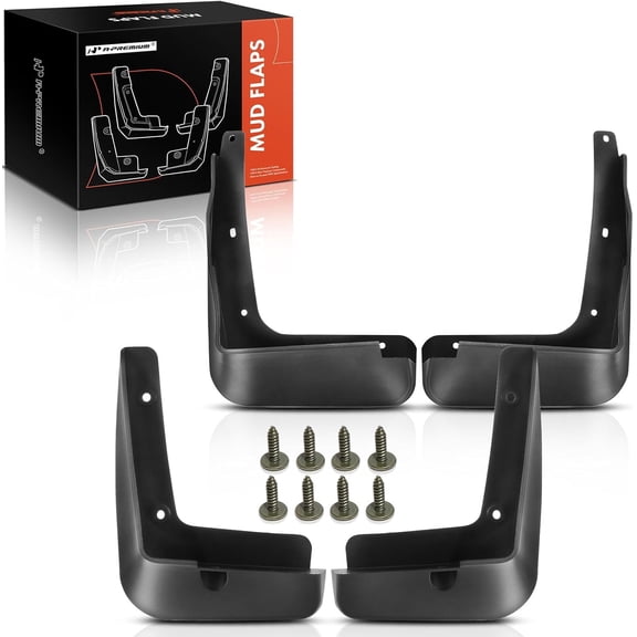 A-Premium Mud Flaps Splash Guards Compatible with Hyundai Sonata 2015 2016 Sedan Front and Rear 4PCS