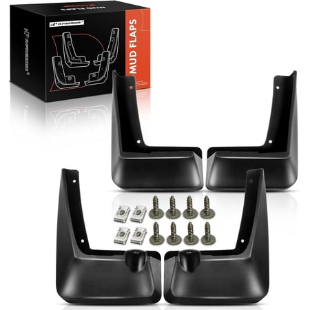 A-Premium Mud Flaps Splash Guards Compatible with Lexus UX200 UX250h 2019-2020 Front and Rear Set of 4